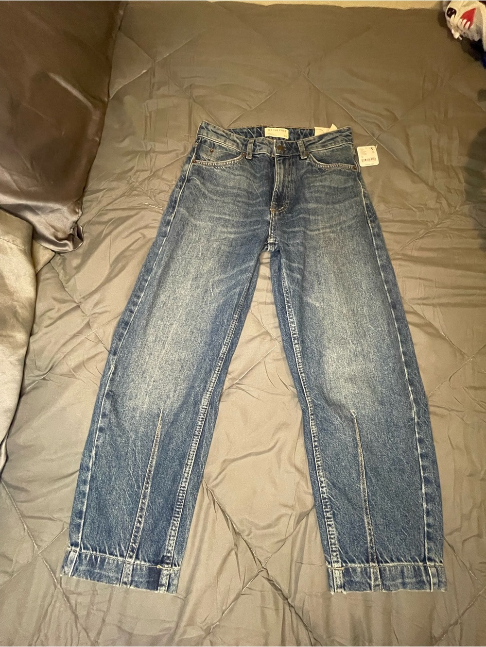 NWT! Free People We the Free Backstage Relaxed Crop Jeans